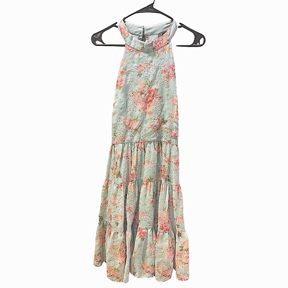Blue Floral Dress from Bloomingdales Eliza J MSRP $188